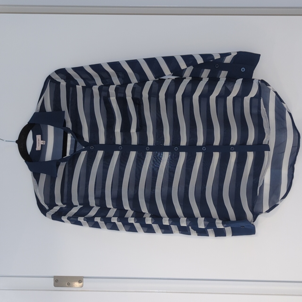 Sunday Best Aritzia Striped Blouse